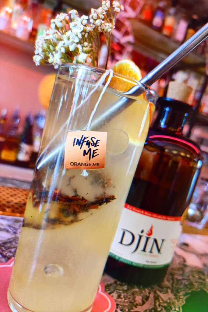 Cocktail Djin Nature Passion infusion Orange Me Infuse Me