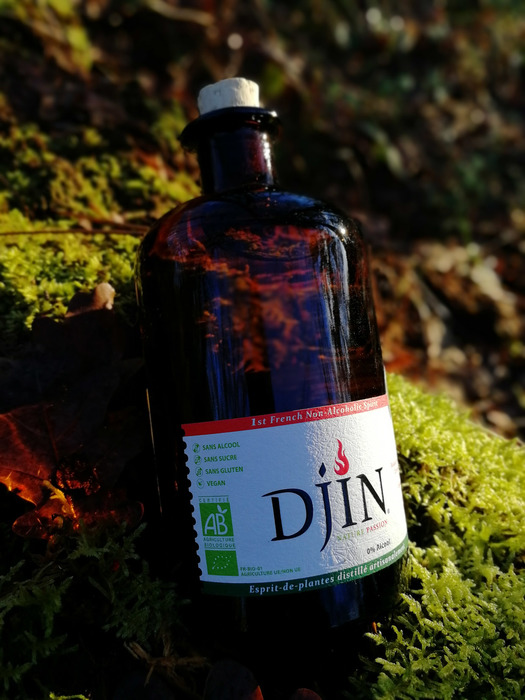 Bouteille Djin Spirits NATURE PASSION - Gin sans Alcool