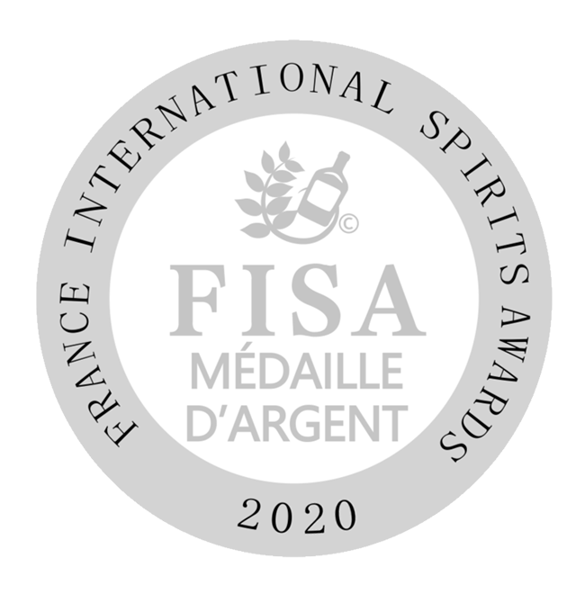 Gin sans alcool médaille FISA 2020