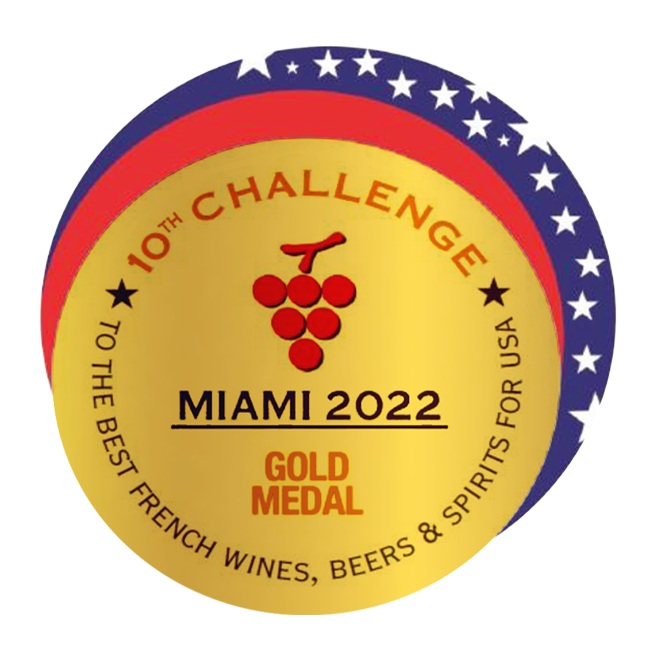 Gin sans alcool Médaille d'or concours Miami 2022 